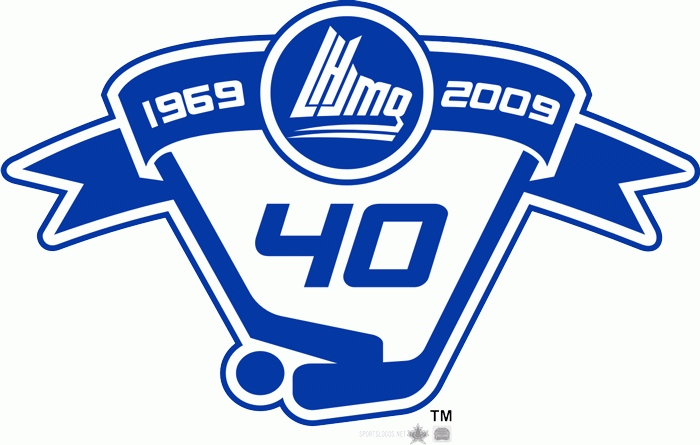 QMJHL LHJMQ 2010 Anniversary Logo iron on transfers for T-shirts